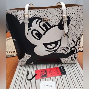 Coach mickey mouse purse